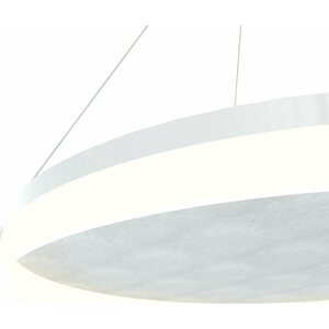 Grönlund Kattovalaisin Acoustic Circulo Ø80cm LED 48W 4000K Luonnonvalkoinen