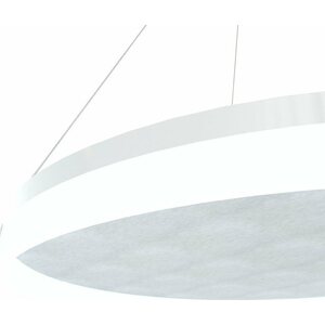 Grönlund Kattovalaisin Acoustic Circulo Ø80cm LED 48W 4000K Luonnonvalkoinen