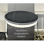 Grönlund Kattovalaisin Acoustic Circulo Ø120cm SMD LED 110W 3000K Luonnonvalkoinen