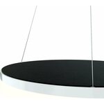 Grönlund Kattovalaisin Acoustic Circulo Ø60cm LED 36W 3000K Musta