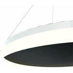 Grönlund Kattovalaisin Acoustic Circulo Ø80cm LED 48W 3000K Musta