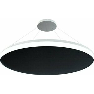 Grönlund Kattovalaisin Acoustic Circulo Ø120cm SMD LED 110W 4000K Musta