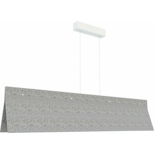 Grönlund Kattovalaisin Acoustic Line 140cm LED 24W 3000K Vaaleanharmaa